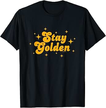 The Golden Girls Stay Golden Tシャツ Lサイズ Amazon.com: The Golden Girls - Stay Golden T-Shirt